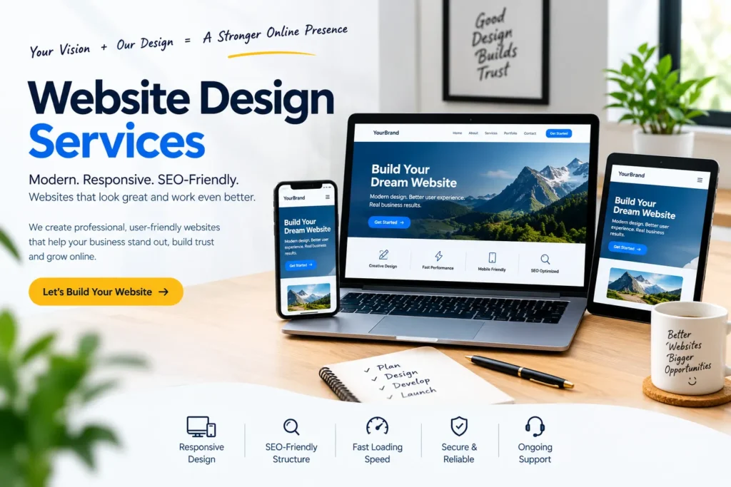 Website Designing Services: Why a Professional Website Matters for Your Business
